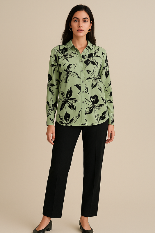 women cotton silk shirt
