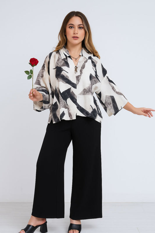 Women Fancy Printed Shirt