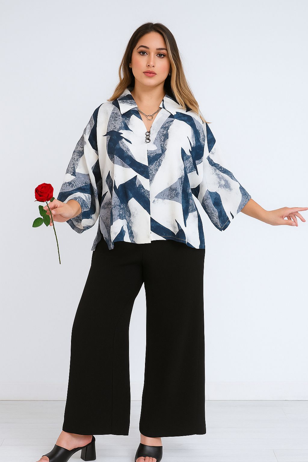 Women Fancy Printed Shirt