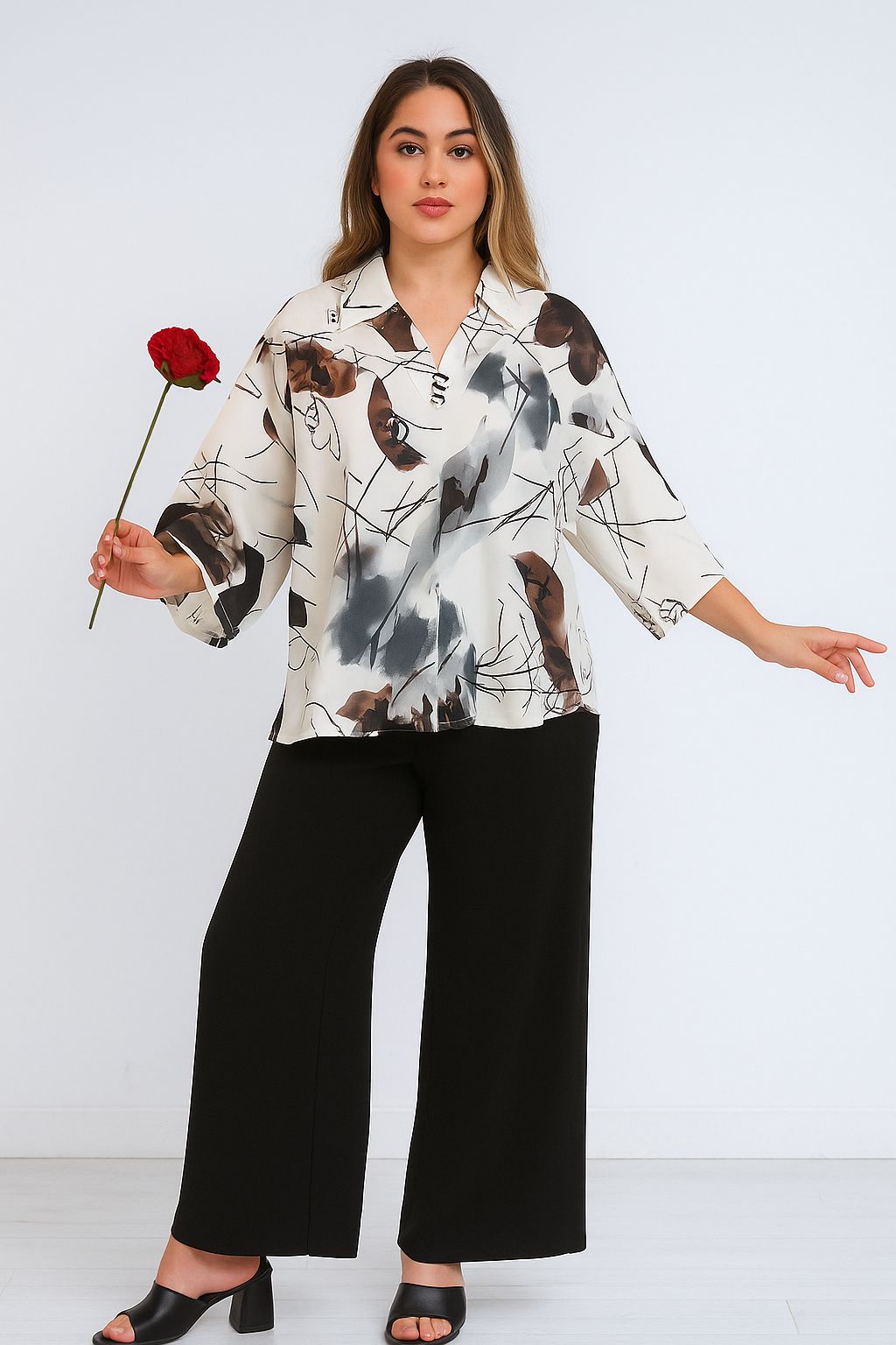 Women Fancy Printed Shirt